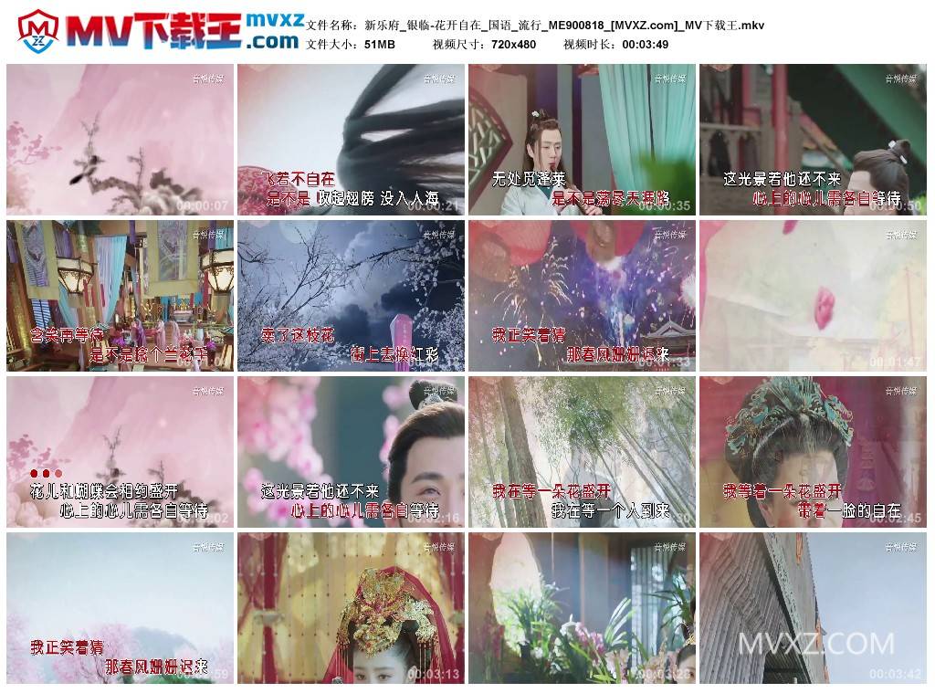 新乐府_银临-花开自在_国语_流行_ME900818